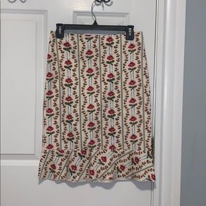 Philosophy Floral Midi Skirt - Size 4